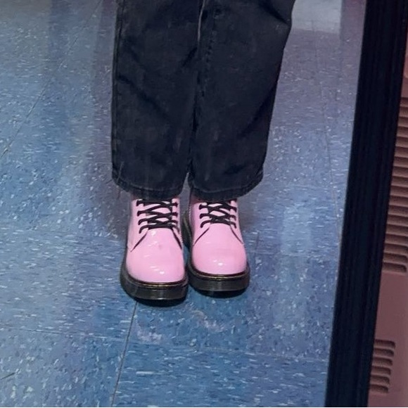Pink Doc Marten Boots - Picture 3 of 5